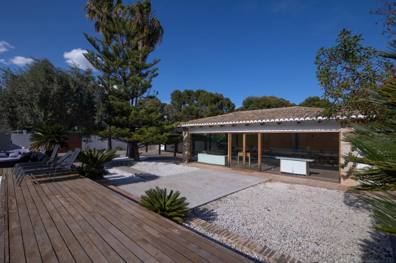 Villa Huerta 2, Paterna, Jacuzzi, Sauna Exterior foto