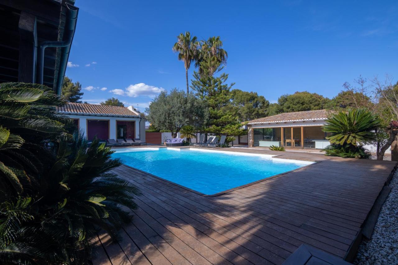 Villa Huerta 2, Paterna, Jacuzzi, Sauna Exterior foto